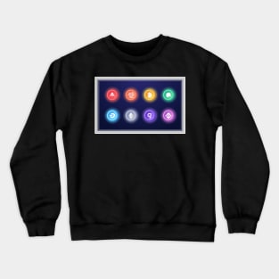 Crypto Pins Crewneck Sweatshirt